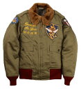 BUZZ RICKSON 039 S Type B-10 “SUPERIOR TOGS CORP. 23rd FIGHTER GROUP PATCH PAINT” KHAKI size.36,38,40,42