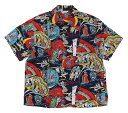 SUN SURF SPECIAL EDITION “HAWAIIAN HOSPITALITY” Lot No. SS39061 NAVY size.S,M,L,XL