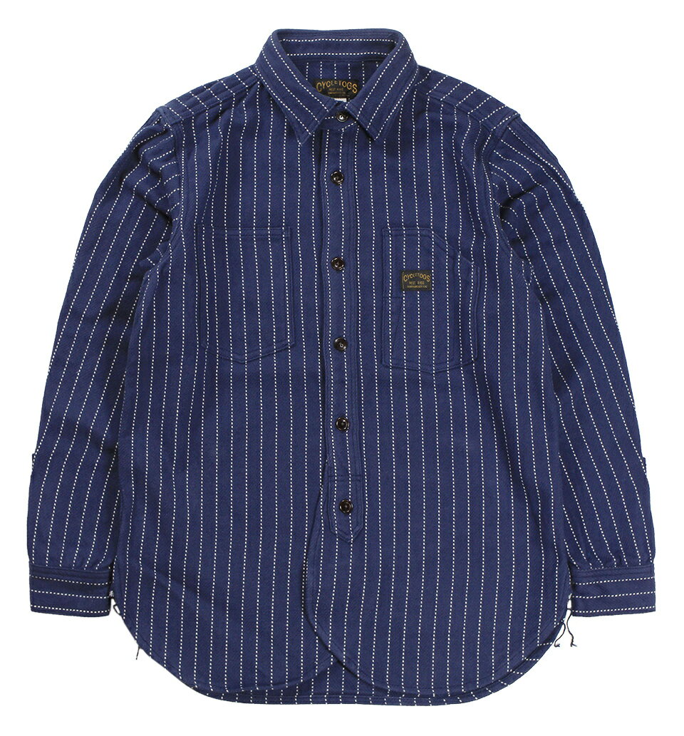Rakuten - WESTRIDE [-PCH SIHRTS- NVY WABASH size.36,38,40,42,44]
