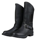 LanglitzLeathers × WESCO -75th Anniversary Limited Model “Slash-cut Engineer Boots” by Wesco- BLACK size.8 1/2E,9E