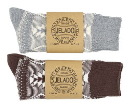 JELADO ["SALEM SOX" #AB94622 SALT&PEPPER / CHOCO]