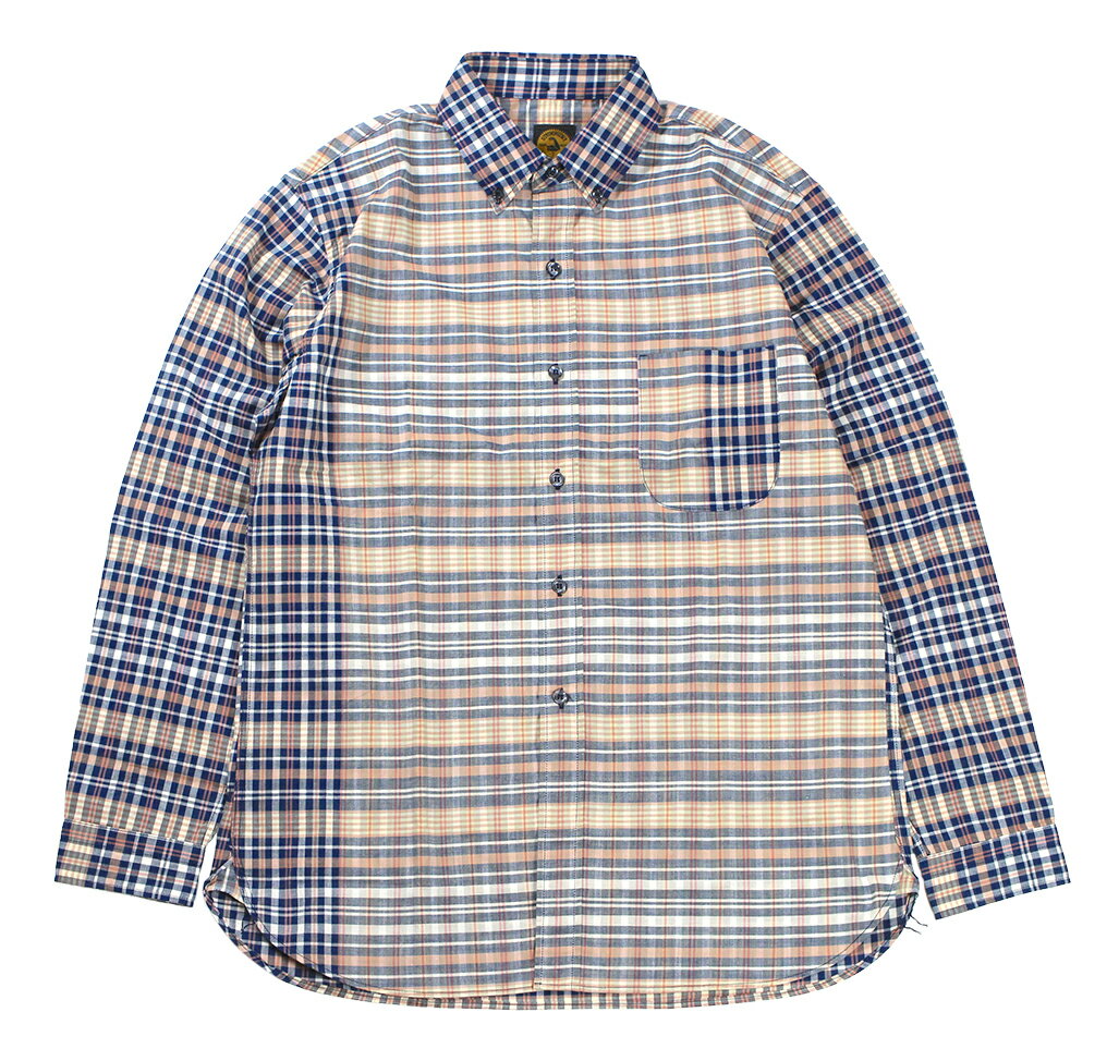 JOHN GLUCKOW ["Lot JG-16 King of the Madras Shirts" チェック size.36,38,40,42,44]