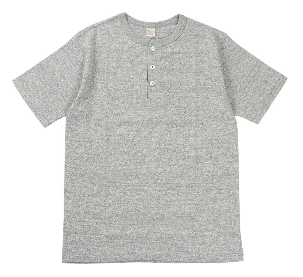 WAREHOUSE & CO. ["Lot 4601 ヘンリーネックT" 杢グレー size.S,M,L,XL]