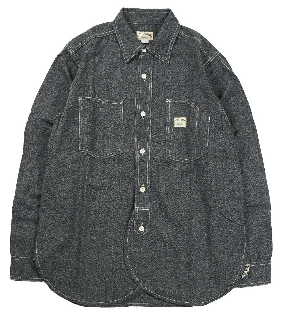 WESTRIDE [-PCH SHIRTS- BLK size.32,34,36,38,40,42,