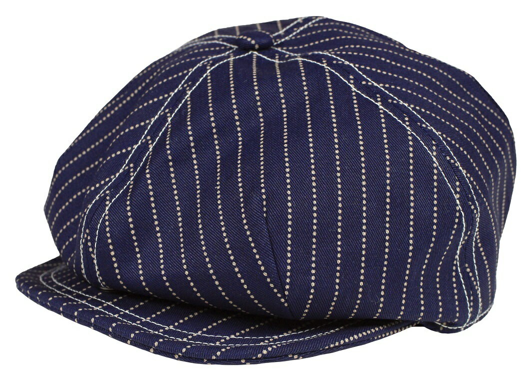 FREEWHEELERS & CO. ["Cassady" #2417001 INDIGO WABASH STRIPE]