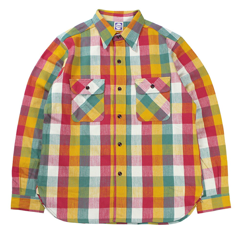 JOHN GLUCKOW ["Lot JG-06-2 The Ancient Flannel C柄" マルチ size.36,38,40,42,44]