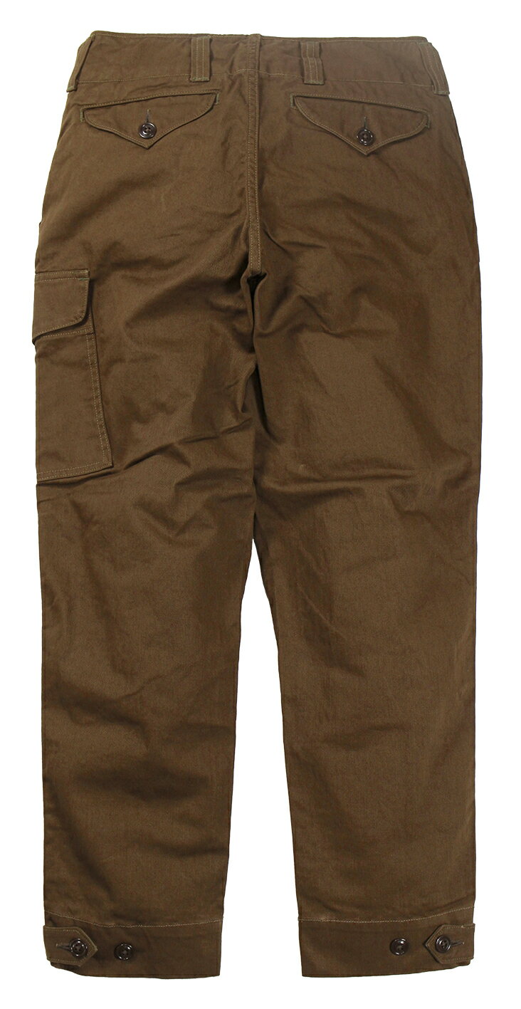 FREEWHEELERS & CO. ["AVIATORS' TROUSERS" #2432006 DARK SEPIA BROWN w.28,30,32,34,36]