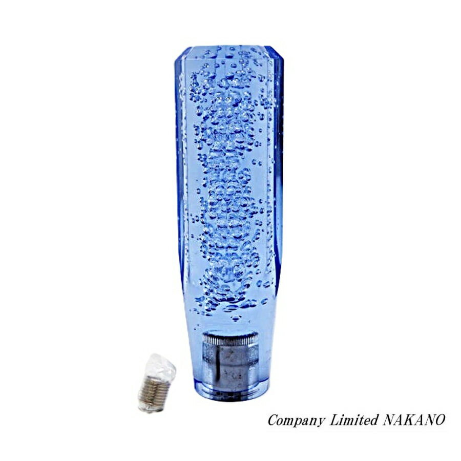 トラック用 泡入 8角シフトノブ ブルー 150mm×40mm 10/12×1.25 SK782