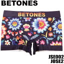 メール便発送 BETONES ビトーンズ JOSE2 フリーサイズ 伸縮 ボクサーパンツ 前閉じ メンズ プレゼント ゴム JSE002 アンダーウェア ボクサー