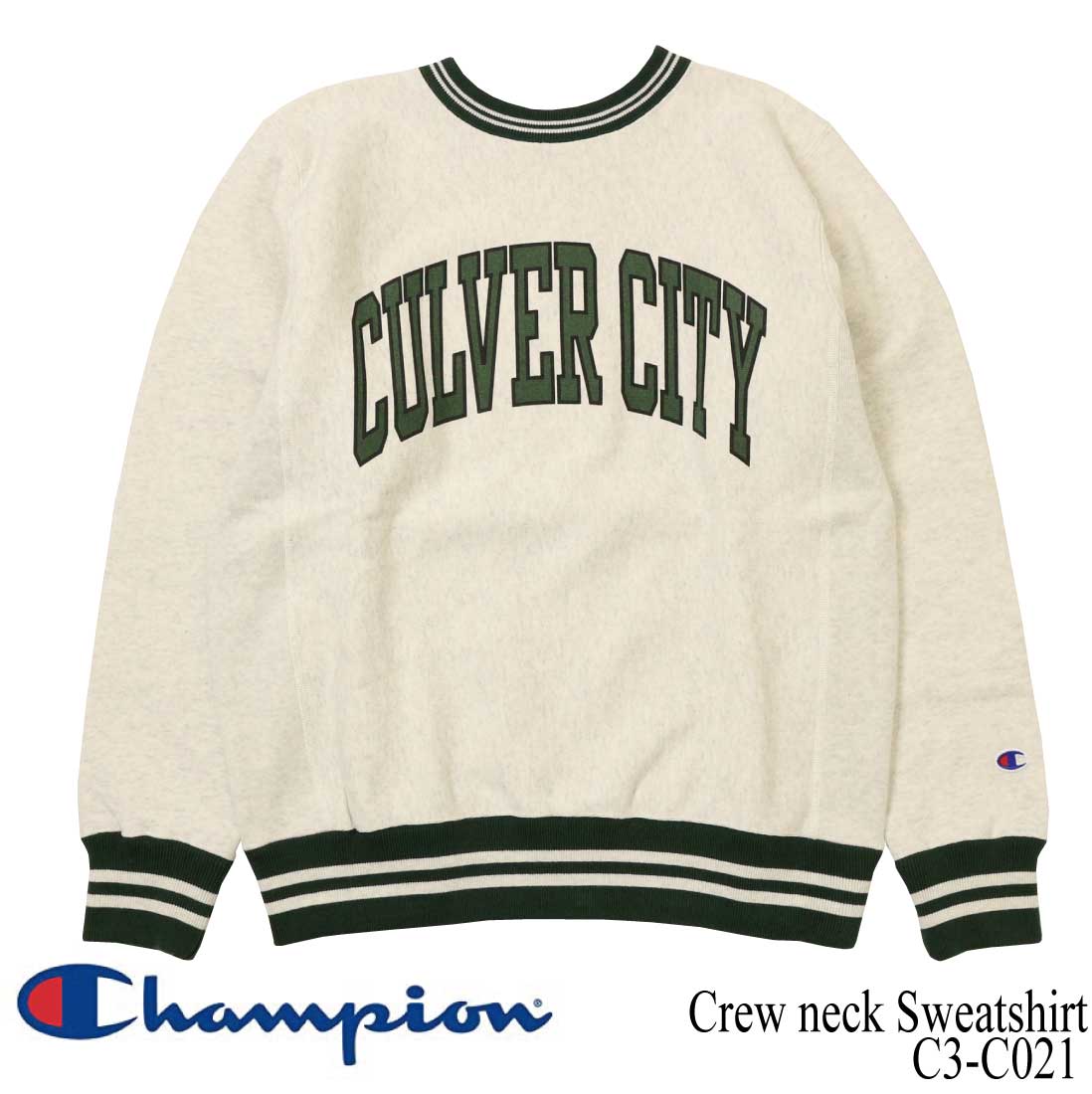 樂天商城 - Champion チャンピオン クルーネック スウェット トレーナー C3-C021 ロゴ プリント メンズ カジュアル ユニセックス