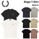 フレッドペリー Tシャツ メンズ メール便発送 FRED PERRY フレッドペリー M3519 RINGER T-SHIRT リンガー Tシャツ 半袖 クルーネック ワンポイント ロゴ