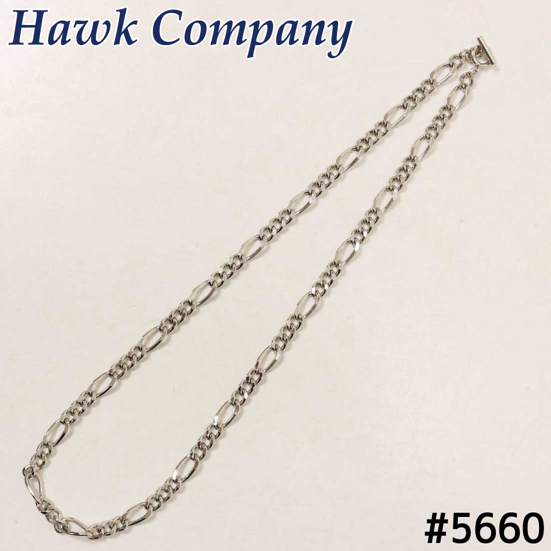 樂天商城 - メール便発送 Hawk Company ホークカンパニー ネックレス 5660 コンビネーションチェーン ネックレス メンズ レディース ユニセックス アクセサリー 01