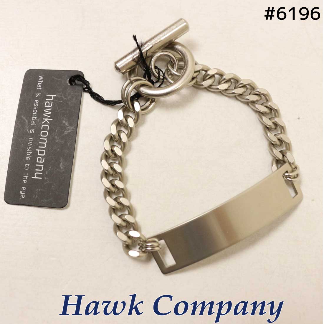 乐天商城 - メール便発送 Hawk Company ホークカンパニー 6196 ブレスレット メタルブレスレット メンズ レディース ユニセックス アクセサリー 01