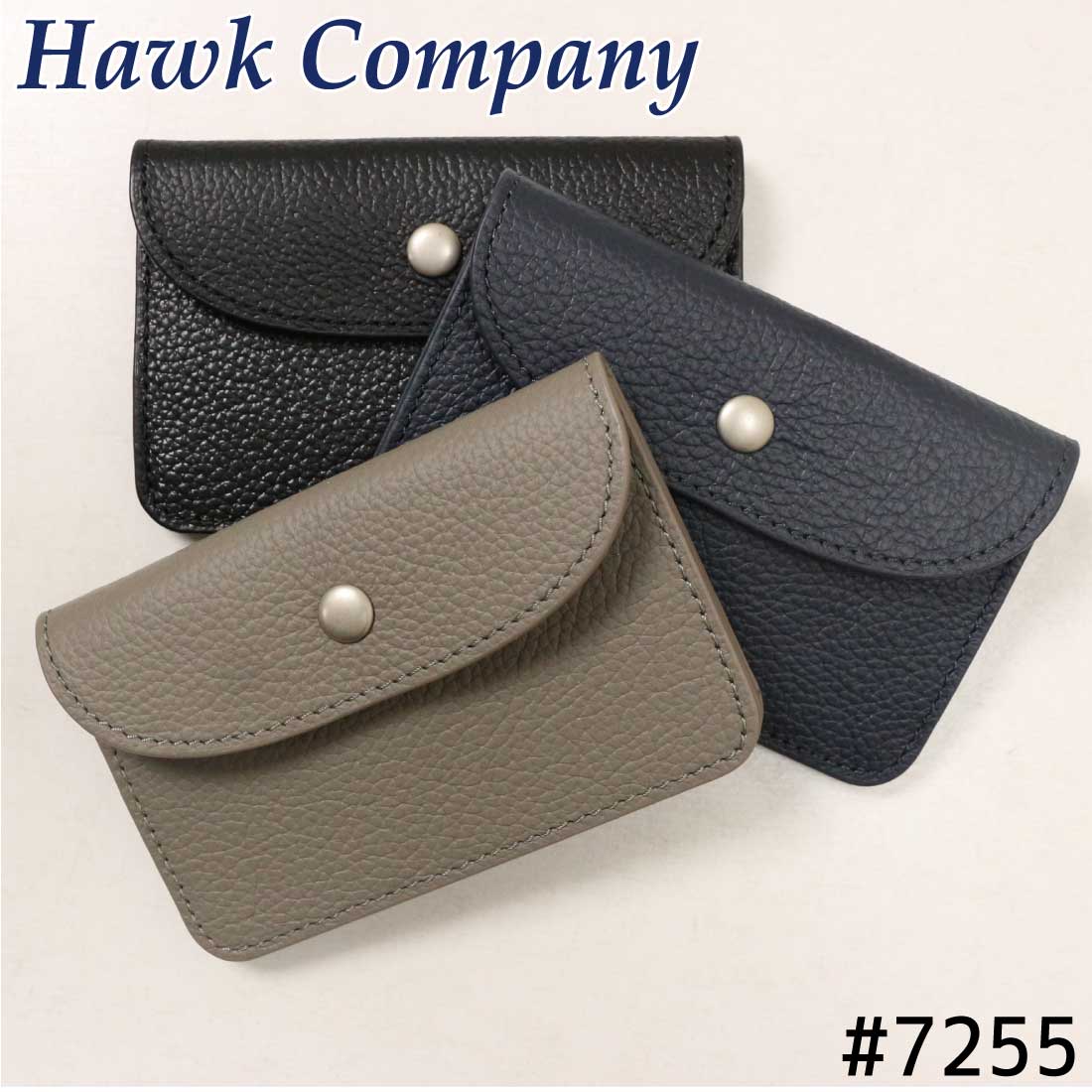 メーカー希望小売価格はメーカー商品タグに基づいて掲載しています 商品番号：7255 シボ感のあるレザーを使用し、高級感のある仕上がりになっています。 薄マチなのでポケットやバッグにもスッキリと収まります。 内側は仕切り付き。2箇所に分けて収...