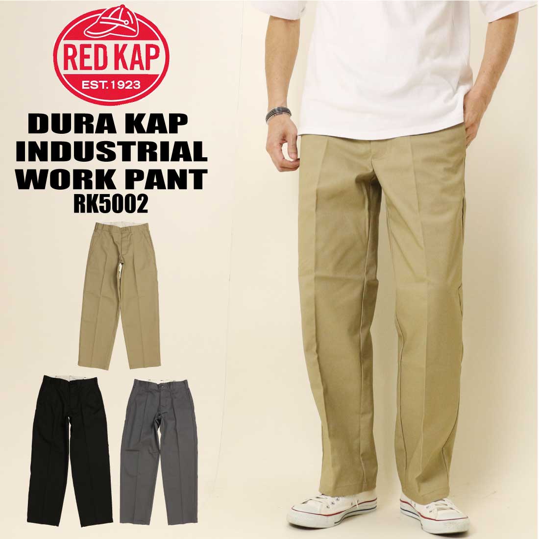 RED KAP åɥå RK5002 DURA KAP INDUSTRIAL WORK PANT ȥ饦ѥ Υѥ ...