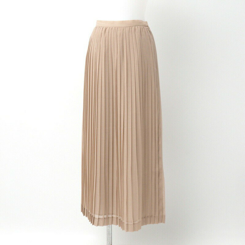 iAURALEE I[[ Wool Polyester Sheer Cloth Pleated Skirt v[c O XJ[gTCY0 x[W uhÒyÁz20230925/GO1781