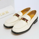 【SALE】【値下げ】■未使用品■Dior ディオール ローファー サイズ41.5D Dior CODE 靴 ロゴプレート Christian Dior クリス...