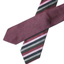 Ermenegildo Zegna エルメネジルドゼニア ネクタイ シルク ジャガードタイ レジメンタルタイ イタリア製 ブランド古着【中古】20230710/GN7099