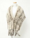 【プライスダウン】Mink ミンク ショール SAIKATSU サファイアミンク MINK ファー ティペット ブランド古着【中古】20240124/GO9419