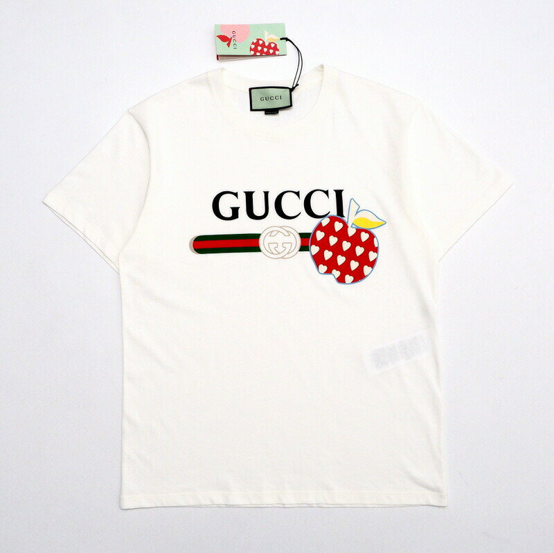 新品未使用】GUCCI レディース Tシャツ XS 刺繍 TEE グッチ 新品未使用】GUCCI レディース Tシャツ XS 刺繍 TEE グッチ