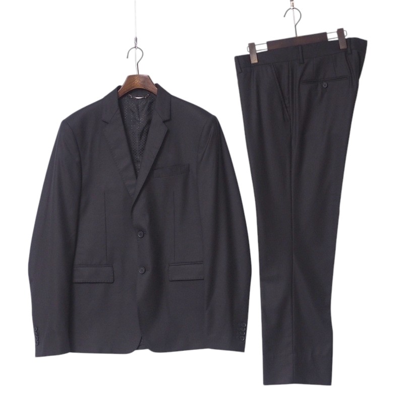DOLCE&GABBANA ドルチェアンドガッバーナ スーツ サイズ52 2B シングルジャケット ブレザー パンツ スラックス イタリア製 ブランド古着【中古】20241127/RA2110