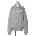 MIUMIU ミュウミュウ MIUMIU Club Bomber Jacket ジャケット サイズS ブルゾン オーバーシルエット ロゴパッチ イタリア製 ブラ...