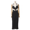 2023SS■Mame Kurogouchi マメクロゴウチ ドレス サイズ2 StretchedTriacetateBasketPatternDress バッ...
