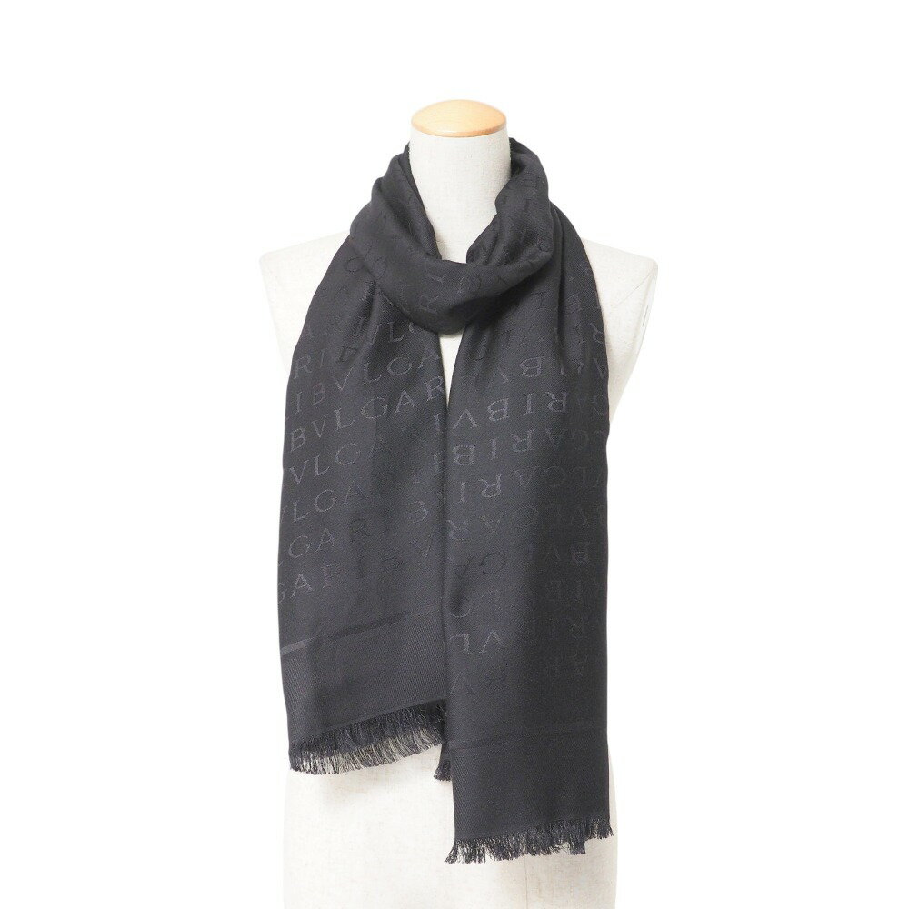 ⭐︎未使用品⭐︎ ブルガリ ショール カシミヤ/シルク スカーフ ストール マフラー ra4726-9.jpg