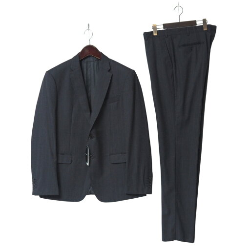 ■未使用品■Emporio Armani エンポリオ・アルマーニ パンツスーツ サイズ54 ストライプ スーツ セットアップ テーラードジャケット スラックス パンツ 20250707/RA5372 ■未使用品■Emporio Armani エンポリオ・アルマーニ パンツスーツ サイズ54 ストライプ スーツ セットアップ テーラードジャケット スラックス パンツ 20250707/RA5372