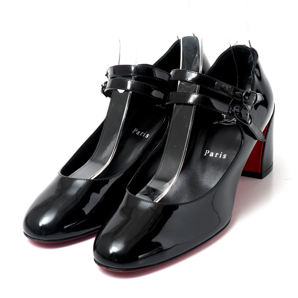 クリスチャンルブタン　パンプス　黒 Pigalle 85 ブラック カーフレザー - Shoes - Women - Christian
