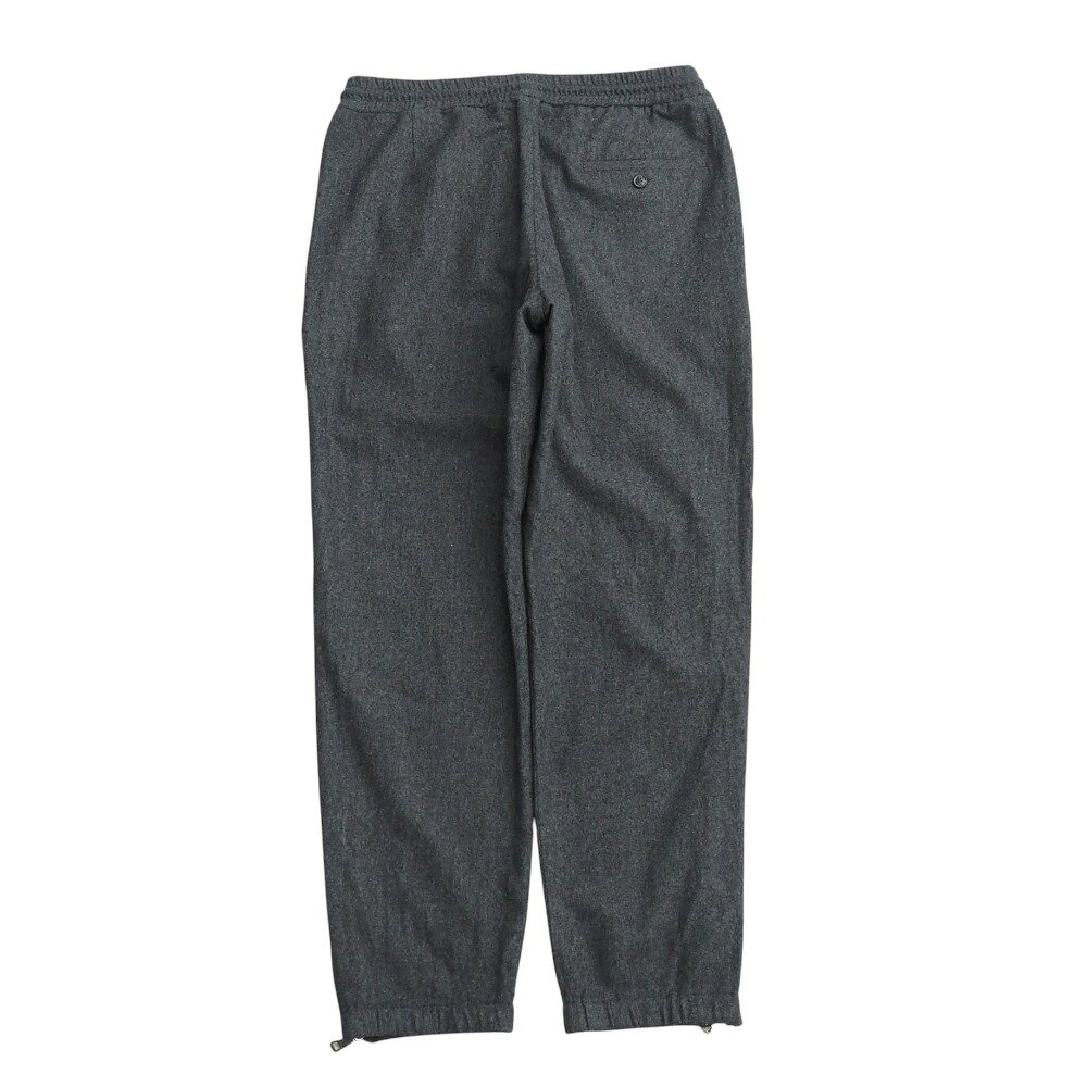 ■美品■MONCLER モンクレール パンツ サイズ46 テーパード スウェットパンツ ウール ロゴラバープレート イタリア製 ブランド古着【中古】20251114/RA6523