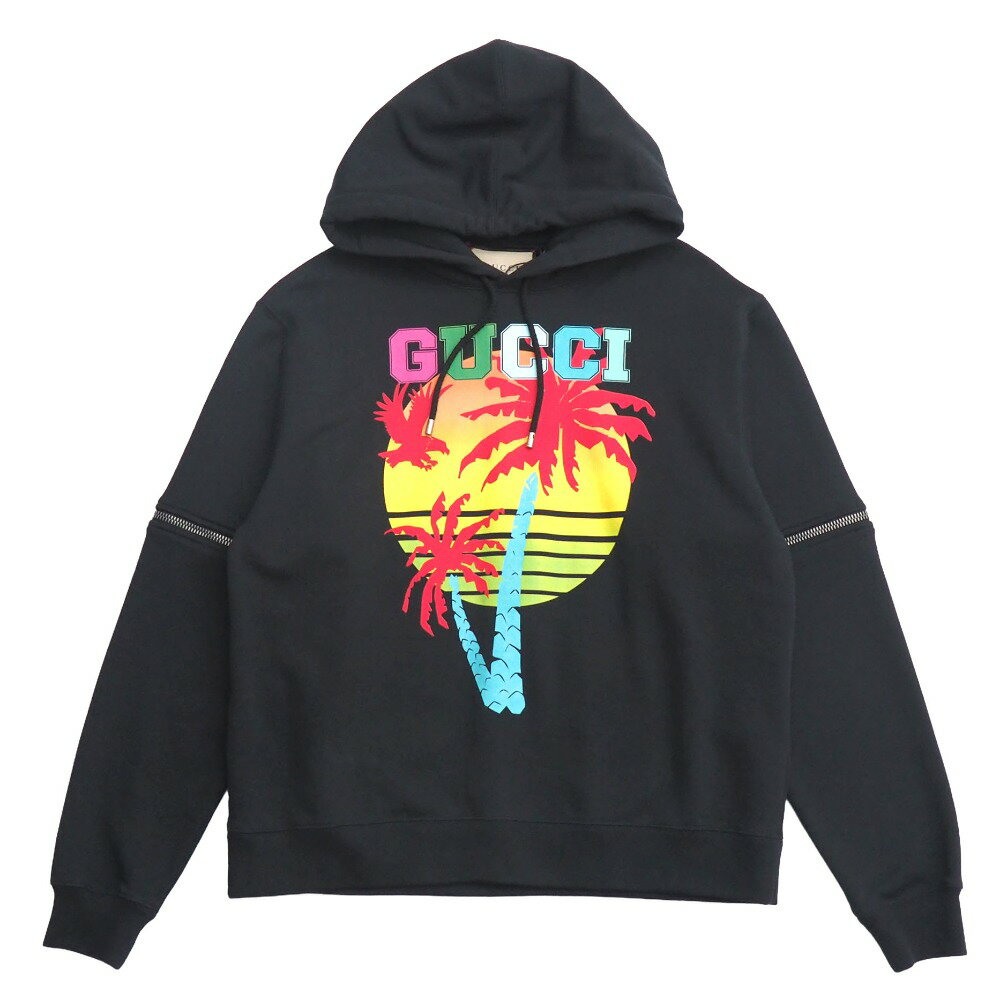 gucci///////////////\\\' - ■未使用品■2022年製■GUCCI グッチ パーカー サイズS スウェット フーディー ロゴプリント イタリア製 20260604/RA9596