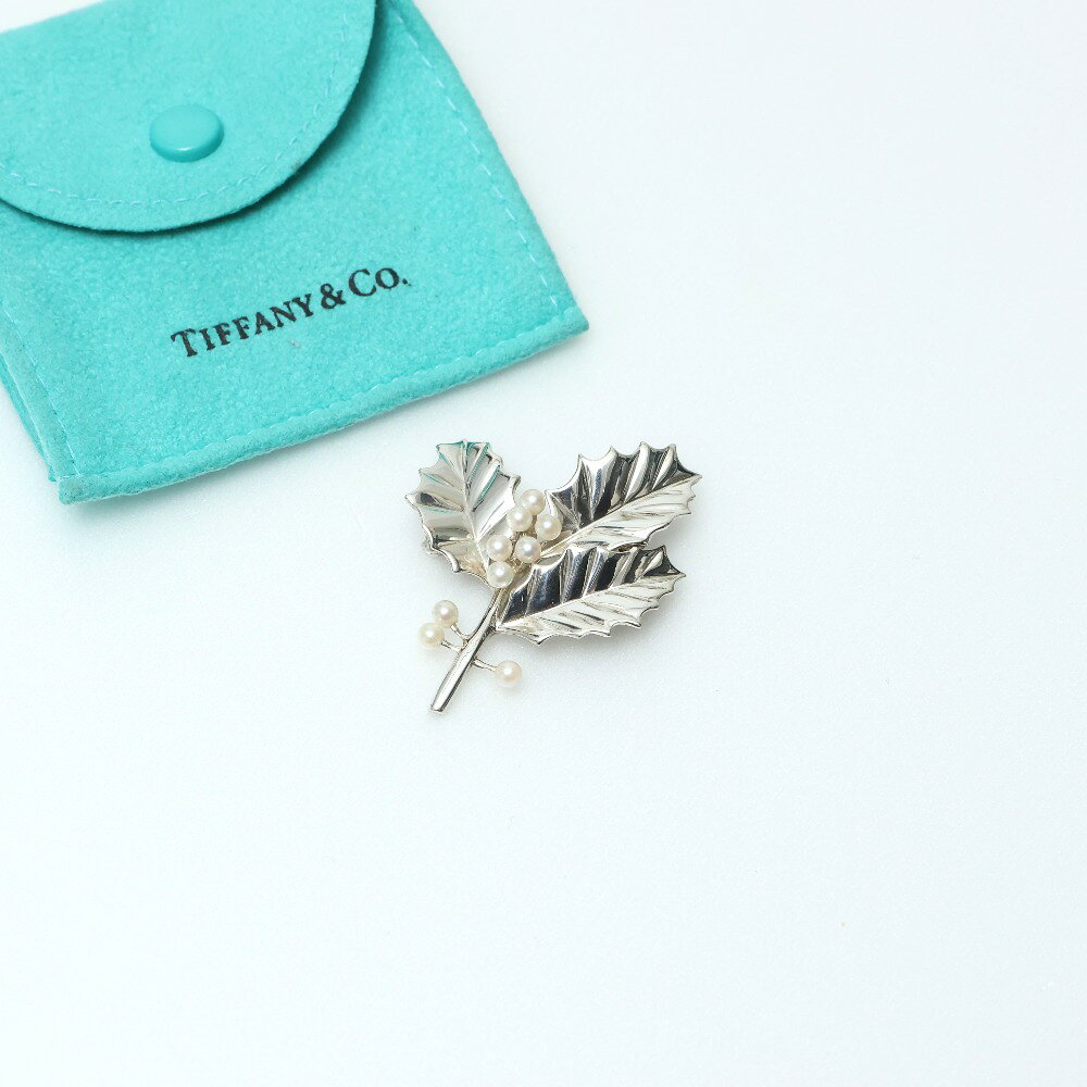 TIFFANY ティファニー オープンアップル ピンブローチ プローチ 刻印