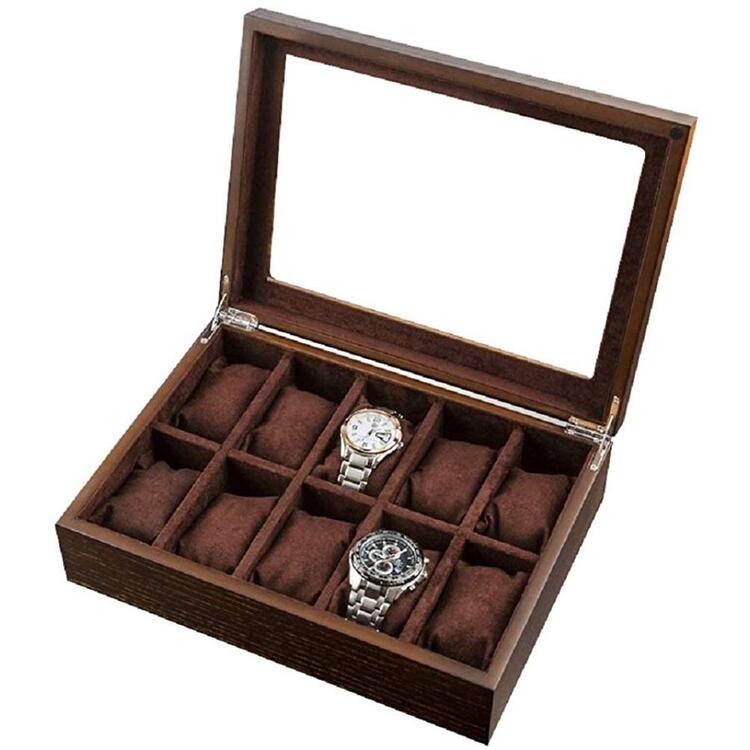 腕時計収納 ジュエリーボックス ウォッチケース 高級 木製 腕時計 ケース 収納ボックスクッション付き ..