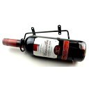 ワインホルダー アンティーク調 壁掛け ラック ワイン シャンパン ボトル ハンガー ケース インテリア ディスプレイ Anberotta W30 (ブラック)