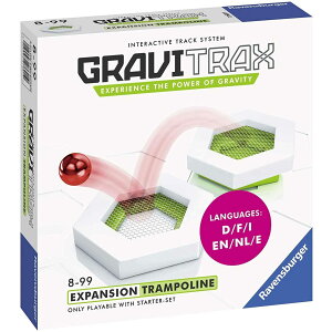 お買い物マラソン開催中!今だけの特別価格 GraviTrax トランポリン エレメント 拡張セット STEM教育 物理学習 反発力 運動エネルギー 位置エネルギー ビー玉 コース設計 創造性 論理的思考力 実験 角度付きベース 複雑なコース 輸入英語版 日本語説明書なし