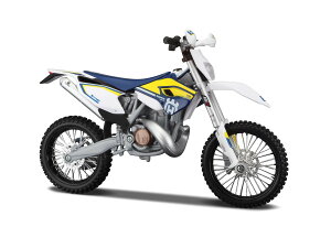 オフロードバイク モデルキット Maisto ハスクバーナ FE 501 1/12 組立式 プラモデル バイクキット エンデューロレース仕様 クロモリフレーム 510cc 高性能サスペンション搭載 デカール付属