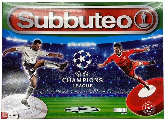 テーブルフットボールゲーム ポール・ラモンド サブテオ 3365 UEFAチャンピオンズリーグゲーム 戦略的スポーツシミュレーション 多様なプレイヤーフィギュア...