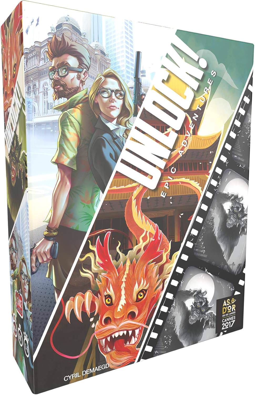 テーブルゲーム Unlock Epic Adventures アップキープ 脱出ゲーム スマホ連動 協力型カードゲーム 謎解き推理 パズル家族友人パーティゲーム 対象年齢10歳以上 プレイ1から6人 60分から90分の新感覚アドベンチャー 英語版 日本語説明書なし