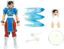 アクションフィギュア ウルトラストリートファイターIIザファイナルチャレンジャーズ チュンリー Jada Toys 1/12スケール 高可動 ポージング多数 差し替え用ハンドパーツ 百裂脚エフェクト パーツ専用スタンド付き 並行輸入品