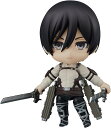 フィギュア 進撃の巨人 ミカサ・アッカーマン ねんどろいど 最終話Ver. バンダイ 彩色 伊藤良一 原型 精密造形 立体機動装置 装備 赤いマフラー 戦闘力 卓越 表情交換可 三種類感情 多彩 冷静判断力 超人身体能力 訓練兵団首席卒業 並行輸入品