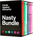 Cards Against Humanity 拡張パック パーティーゲーム Nasty Bundle 基本セット対応 大人向け ホームパーティー 盛り上がり必至 Period Pack Weed Pack Ass Pack Saves America Pack Picture Card Pack カードゲーム 3人以上 18歳以上 英語版 日本語説明書なし