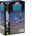 ミニチュアゲーム マーベル クライシスプロトコル Web Warriors アフィリエーションパック 人気キャラクター4体 スパイダーマン ピーター・パーカー マイルス・モラレス ゴーストスパイダー ヴェノム 組立て塗装 英語版 日本語説明書なし