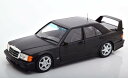 ミニカー メルセデス・ベンツ 190E エボリューションII 1 18スケール DTM 1990年ドイツツーリングカー選手権 レーシングマシン 漆黒ワイドフェン...
