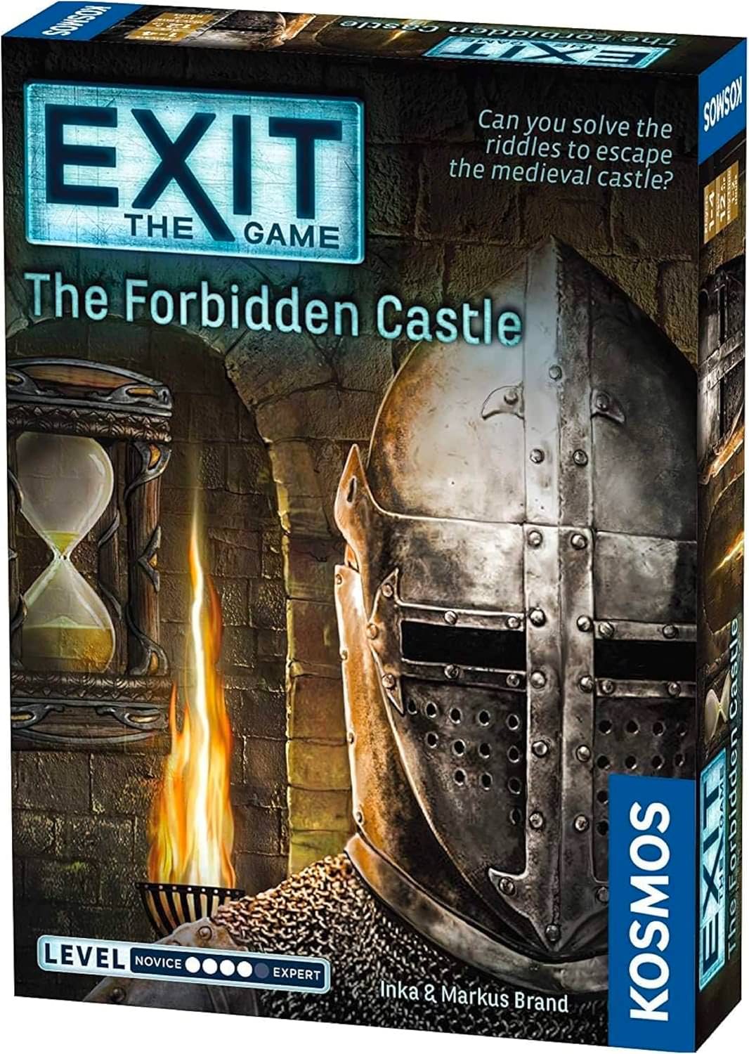 ボードゲーム Exit The Forbidden Castle エグジット 禁断の城 Thames Kosmos 脱出ルーム体験型 中世古城謎解き 1-4人用 12歳以上 難易度4 94コンポーネント Kosmos Helper App対応 ドイツ製高品質 英語版 日本語説明書なし
