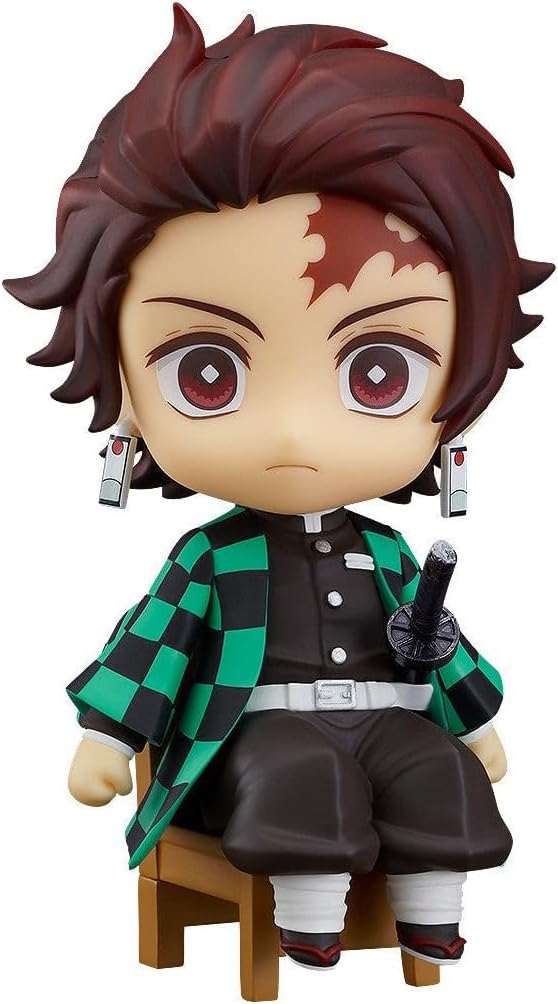 ねんどろいど すわっちゃお 竈門炭治郎【デスクの縁に座る姿に癒やされる】鬼滅の刃 フィギュア インテリア