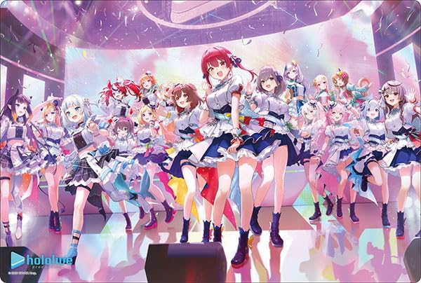 ホロライブ プレイマット【5周年記念公式デザイン】ブシロード キャプチャーザモーメント ステージ1
