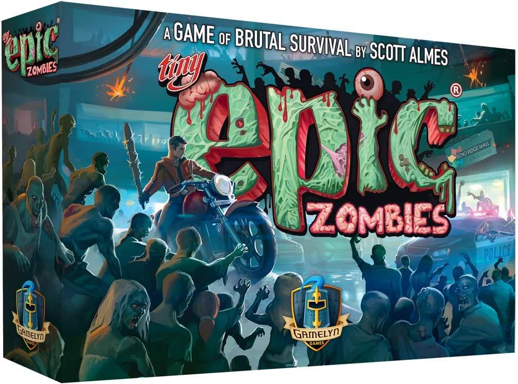 ボードゲーム Tiny Epic Zombies Gamelyn Games 英語版 日本語説明書なし