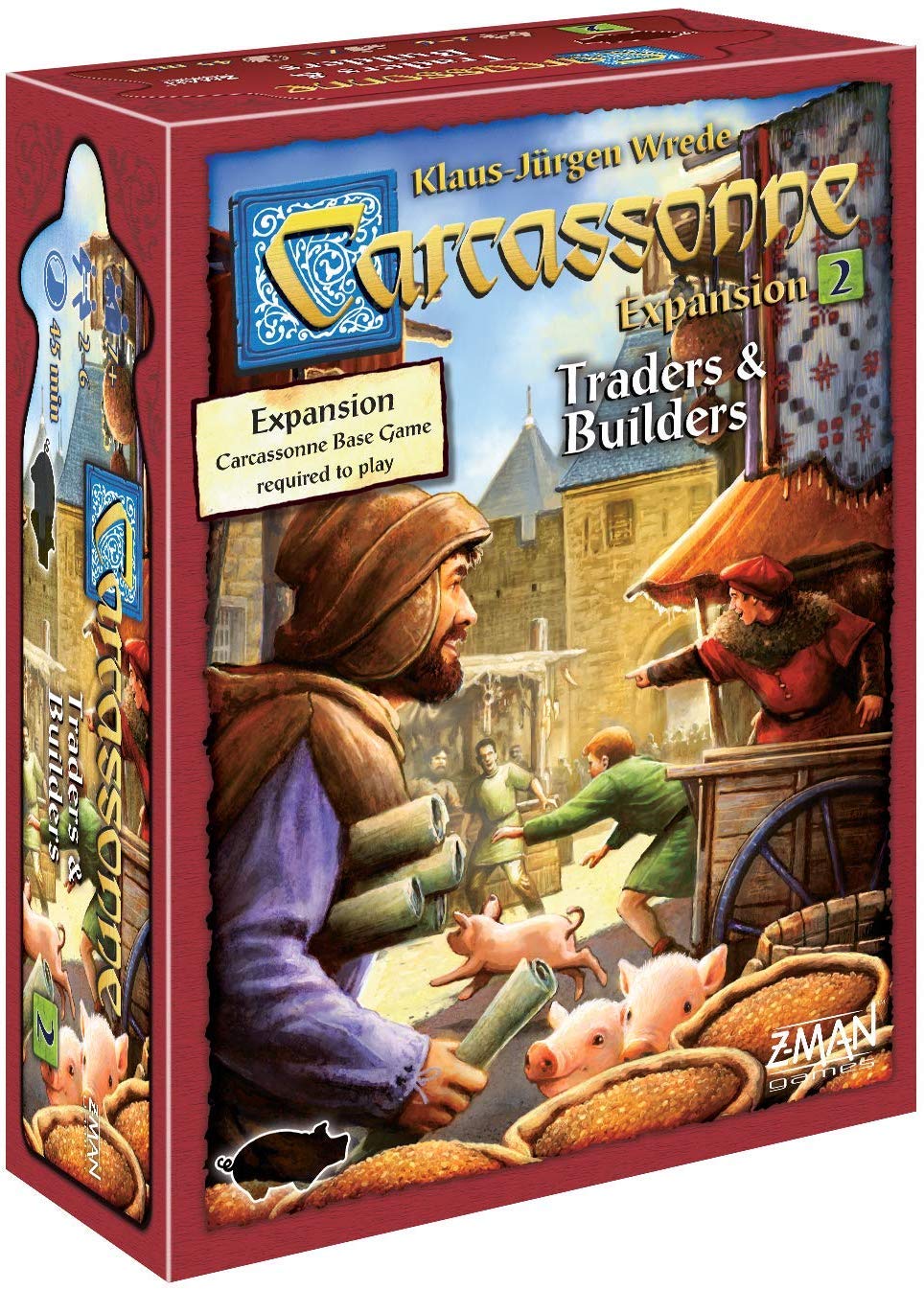 ボードゲーム Carcassonne Expansion 2: Trad