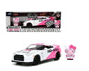 Jada Toys日産 GT-R R35 2009年 ハロー キティ フィギア Hello Kitty Nissan GT-R TOKYO SPEED 1/24